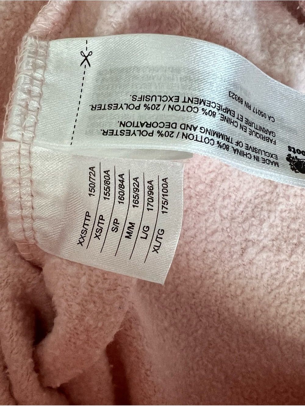 Roots Women's Light Pink Logo Hoodie Sweatshirt - Picture 9 of 9